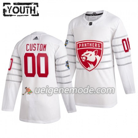 Kinder Florida Panthers Trikot Custom Weiß Adidas 2020 NHL All-Star Authentic